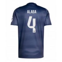 Real Madrid David Alaba #4 Vonkajší futbalový dres 2025-26 Krátky Rukáv